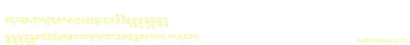 Tibetanmachineweb Font – Yellow Fonts