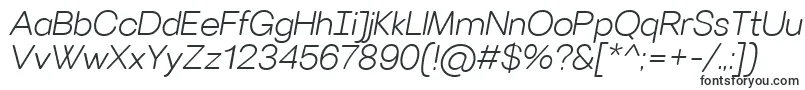 VillerayroundedLightitalic Font – Fonts Starting with V
