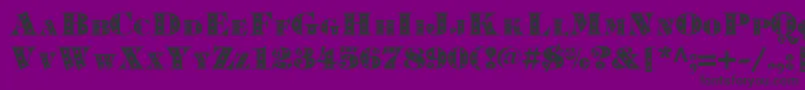 Lisätietoja Timpanistars.KzBold-fontista Timpanistars.KzBold-fontti – mustat fontit violetilla taustalla