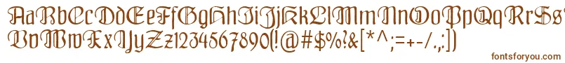 Fraenkisch Font – Brown Fonts