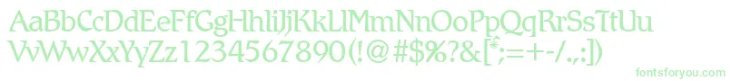 RomlightdbNormal Font – Green Fonts