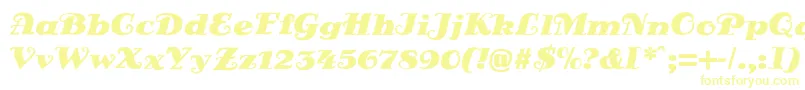 More about DsSienaBlack Font DsSienaBlack Font – Yellow Fonts on White Background