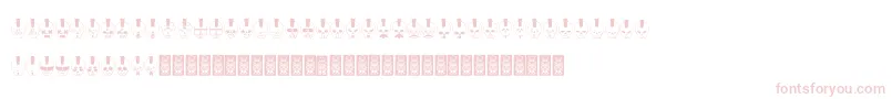 Skulldcoxy Font – Pink Fonts on White Background
