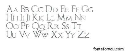 Imperatorbronzesmallcaps Font