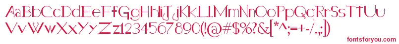 HolitterHalfimp Font – Red Fonts