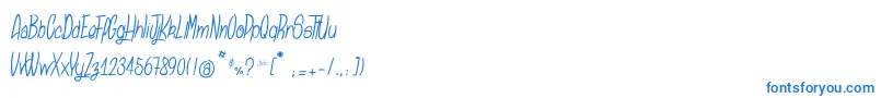 SansaulPetronika Font – Blue Fonts