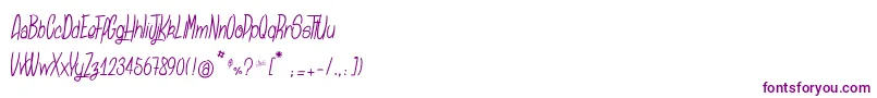 SansaulPetronika Font – Purple Fonts