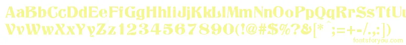 TitaniaRegular Font – Yellow Fonts