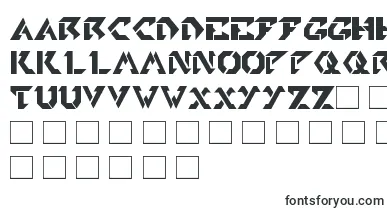  Tekhead font