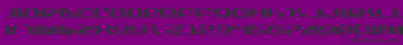 InfinityFormulaExpanded Font – Black Fonts on Purple Background