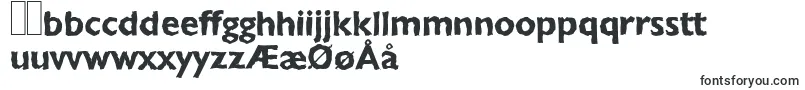 Шрифт ChantillyrandomBold – датские шрифты