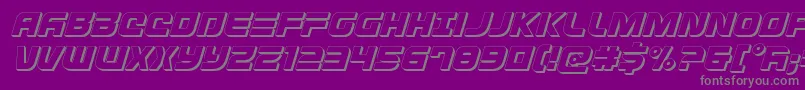 More about Defconzero3Dital Font Defconzero3Dital Font – Gray Fonts on Purple Background