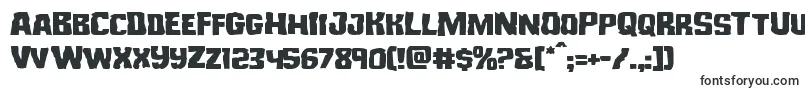 Шрифт Monsterhunterexpand – шрифты для вывесок