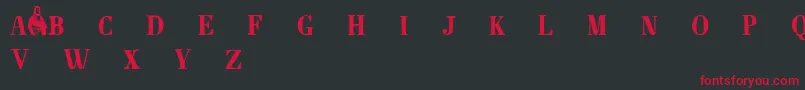 Подробнее о шрифте Napoleondemo Шрифт Napoleondemo – красные шрифты на чёрном фоне