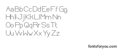 OpticalFiberBold Font