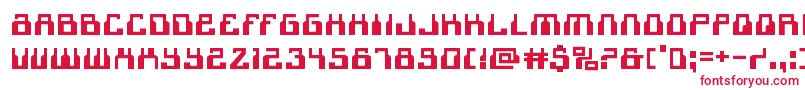 1968odysseyexpand Font – Red Fonts on White Background