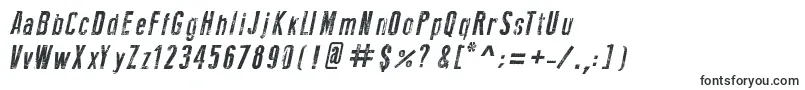 NewPressErodedItalic Font – Fonts for Adobe Muse