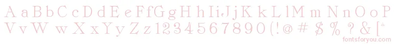 ClassicaRomanRegular Font – Pink Fonts