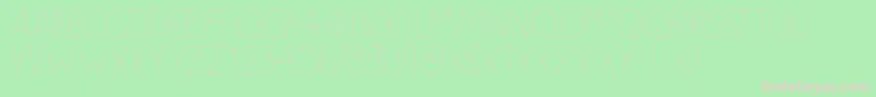 DkSleepyTime Font – Pink Fonts on Green Background