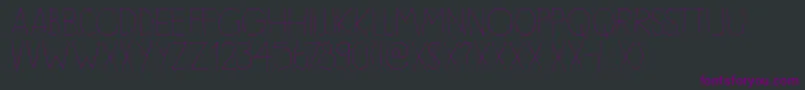 DkSleepyTime Font – Purple Fonts on Black Background