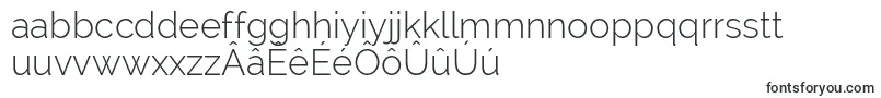 RalewayLightフォントについての詳細 フォントRalewayLight – フリジアンフォント