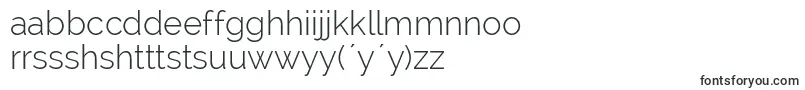 RalewayLight Font – Hausa Fonts