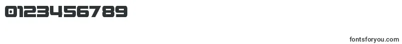 Fonte MissionGtRCondensed – fontes para números e dígitos