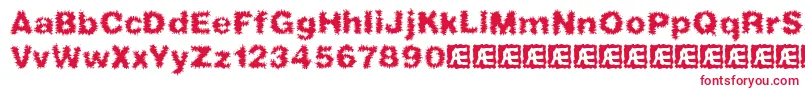 FrizzedBrk Font – Red Fonts