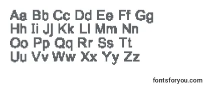 Обзор шрифта Pixelgrunge