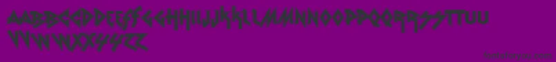 Lisätietoja VtksRudeMetalShadow-fontista VtksRudeMetalShadow-fontti – mustat fontit violetilla taustalla