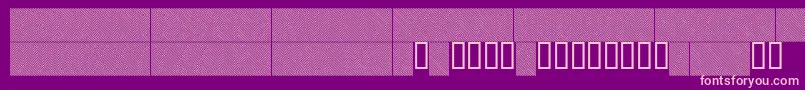 Linerg-Schriftart – Rosa Schriften auf violettem Hintergrund