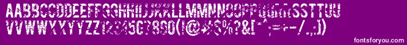 Подробнее о шрифте Gesso ffy Шрифт Gesso ffy – белые шрифты на фиолетовом фоне