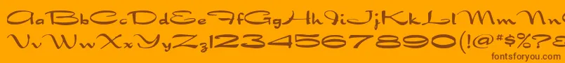Lisätietoja DragonflyMf-fontista DragonflyMf-fontti – ruskeat fontit oranssilla taustalla