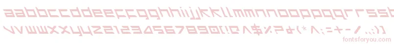 フォントHarril – 白い背景にピンクのフォント