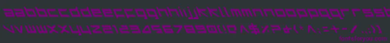 Harril Font – Purple Fonts on Black Background