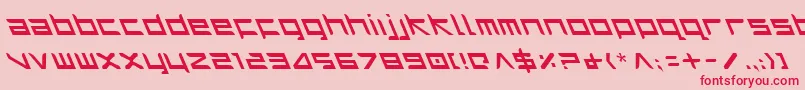 More about Harril Font Harril Font – Red Fonts on Pink Background