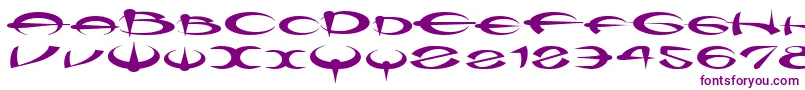 Myquerdd-fontti – violetit fontit