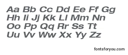 HelveticaLt73BoldExtendedOblique Font