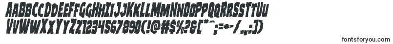 Clubberlangital-fontti – karkeat fontit