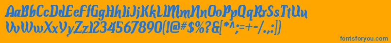 Más sobre la fuente Colourbb fuente Colourbb – Fuentes Azules Sobre Fondo Naranja