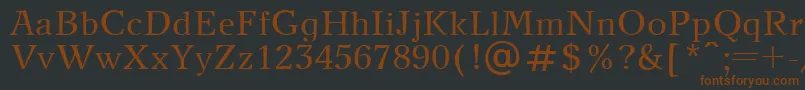 More about NewJournalPlain.001.001 Font NewJournalPlain.001.001 Font – Brown Fonts on Black Background