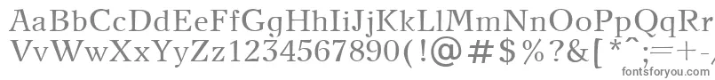 NewJournalPlain.001.001 Font – Gray Fonts on White Background