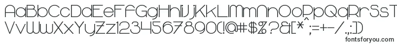 Шрифт MajoramBold – шрифты с фиксированной шириной