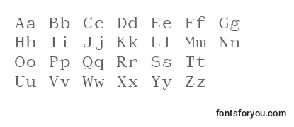 DactylographeUnregistered Font