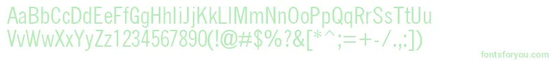 QuicktypeCondensed Font – Green Fonts