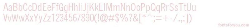 QuicktypeCondensed Font – Pink Fonts