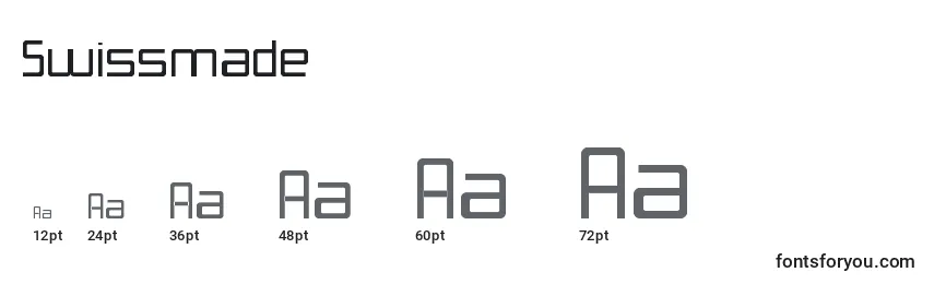 Swissmade Font Sizes