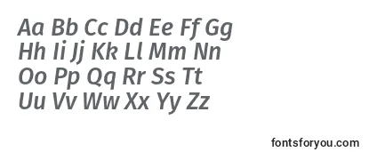 FirasansMediumitalic Font