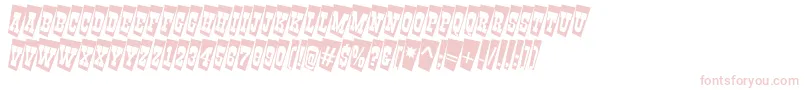 GildiatitultwcmRegular Font – Pink Fonts on White Background