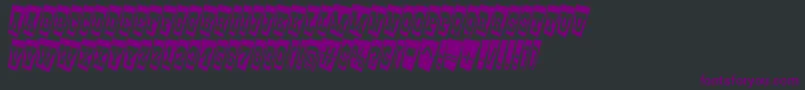 GildiatitultwcmRegular Font – Purple Fonts on Black Background